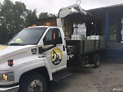 Манипулятор GMC4500 Долгосрочная и краткосрочная аренда манипулятора с люлькой .Длина стрелы 10 м, кузов 4 м, ГП манипулятора 6 т, ГП под стрелой 2 т, на вылете 350 кг